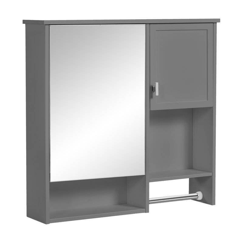 Armoire de rangement murale avec miroir 29 po x 28 po