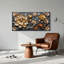 Ensemble de 1 toile murale à motif floral-129279028-129279031