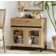 Sideboard Buffet Cabinets With Glass Doors And A Drawer, Modern Sideboard Credenza With Adjustable Shelf And Metal Base, Coffee Bar Cabinet Storage Cabinet For Living Room, Kitchen