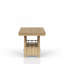 Table de comptoir - finition caramel