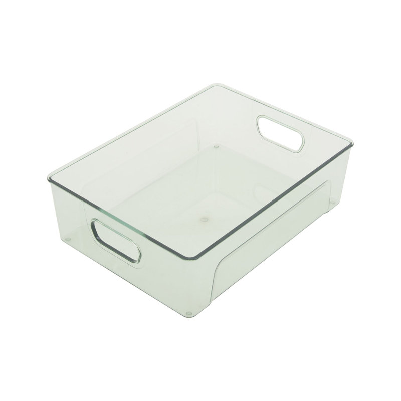 Bac de rangement en plastique Copco, H 3,5 po x l 8,58 po x P 11,57 po, Vert
