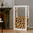 60cm W Solid Wood Log Rack-92590580