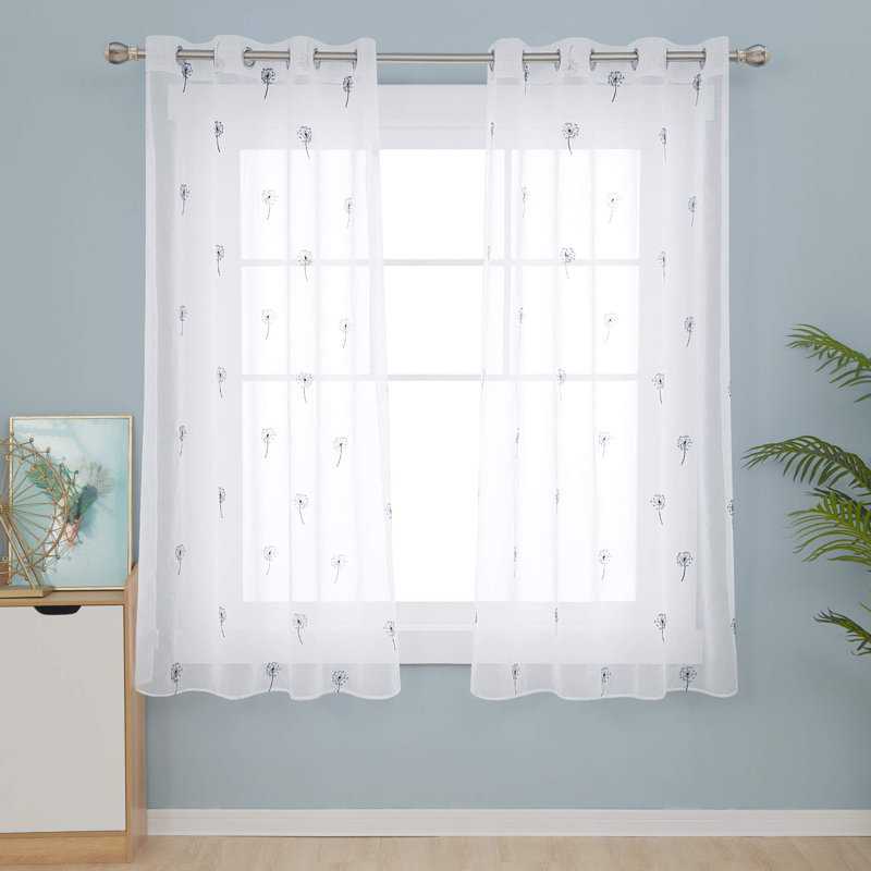Lassiter Semi Sheer Curtain Pair