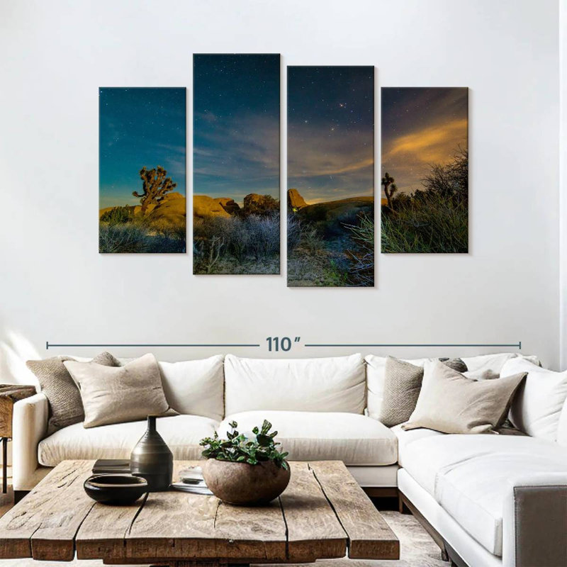 Desert Night Sky, 54" H x 84" W