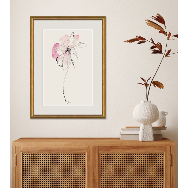 A Study In Pink IV Painting by Yuki Osada