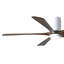 Irene Flushmount Light Kit 5 Blade LED Ceiling Fan-326228170-400583225-400726665