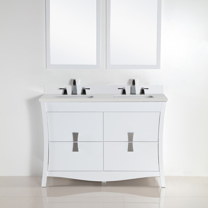Ensemble de meuble-lavabo double 48 po Aashild