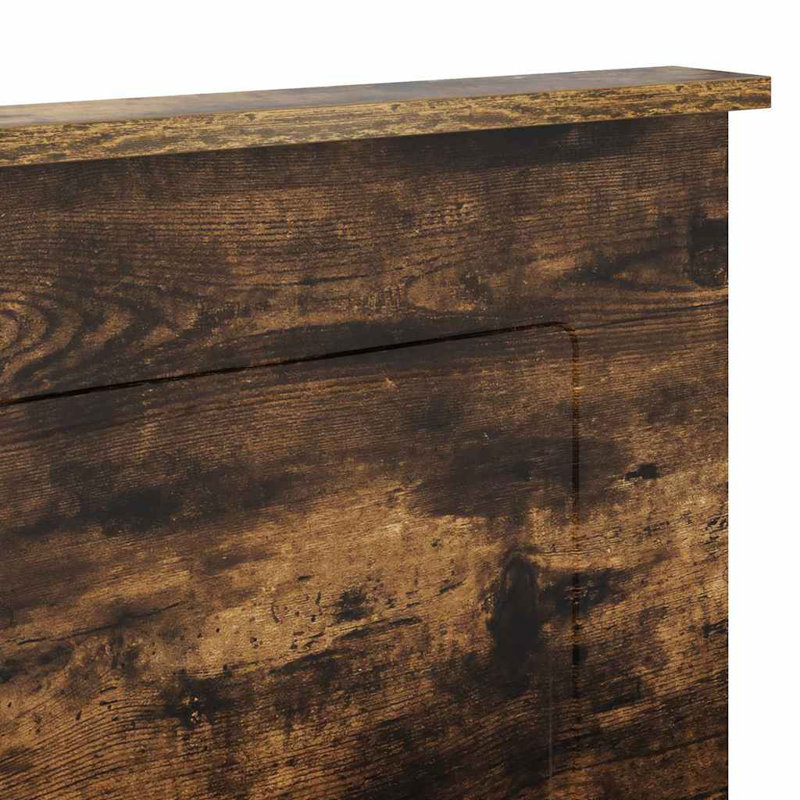 Headboard, King, Smoked Oak