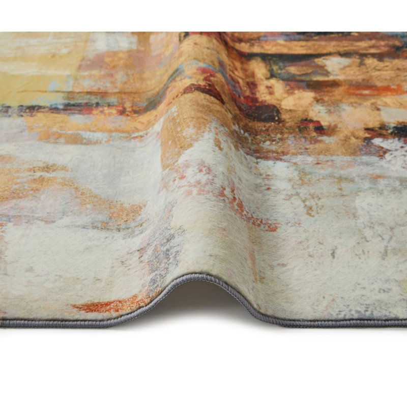Abstract Modern Anti Shed Easy To Clean Rug For Bedroom & Living Room, Rectangle 160 x 230cm