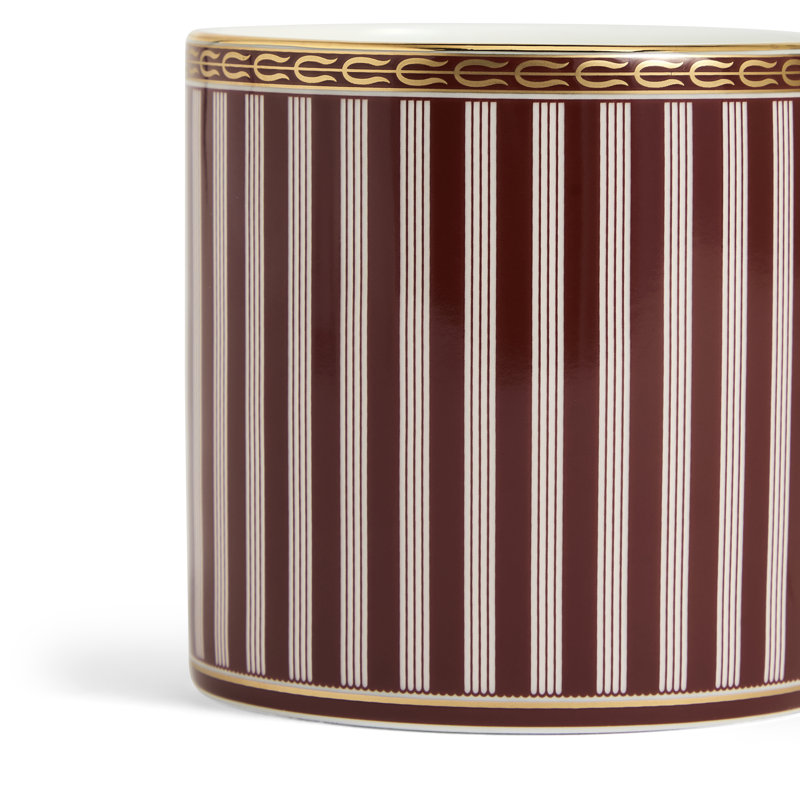 Red Splendour Bone China Coffee Mug