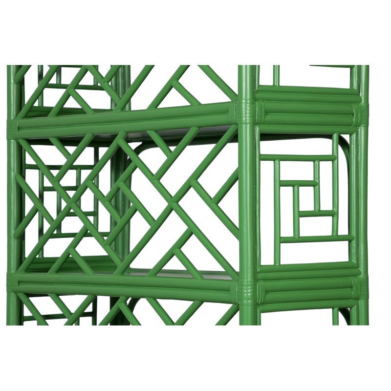 Chippendale Bookcase, Bright Green