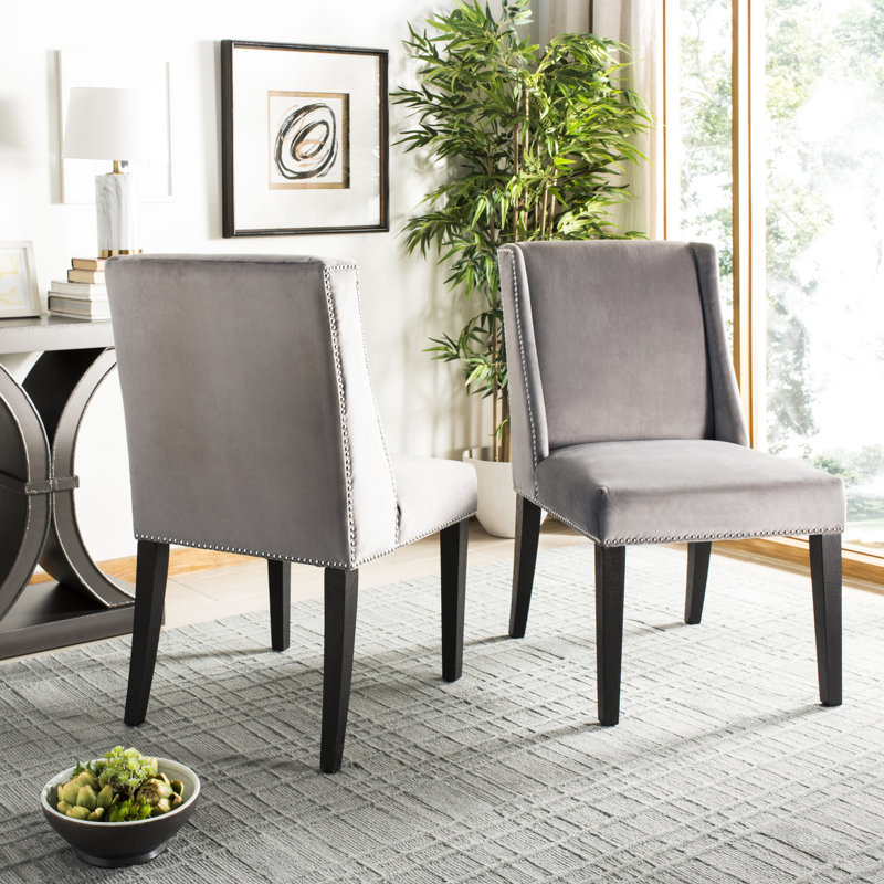 Philllip 53.09cm H Upholstered Parsons Chair, Mushroom Taupe
