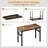 Small Computer Desk 31.5 Inches Folding Table No Assembly Sturdy Small Writing Desk Folding Desk For Small Spaces
