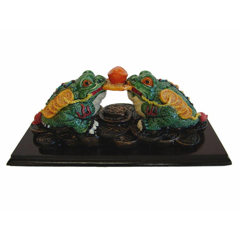 Figurine grenouille à 3 pattes