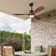 Calisse 52" LED Ceiling Fan with Light and Remote