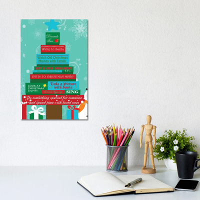 Christmas Tales 1 Piece Wrapped Canvas Wall Art