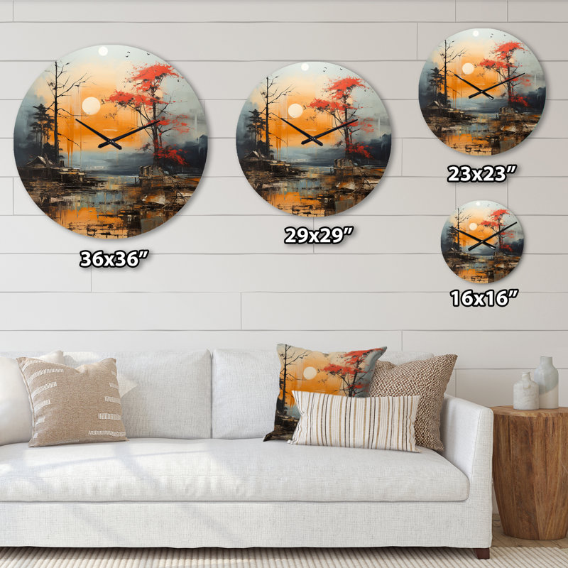 Horloge murale Maurine, Grand