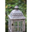 Lanterne de bougie en bois décorative, porte-lanterne ouragan
