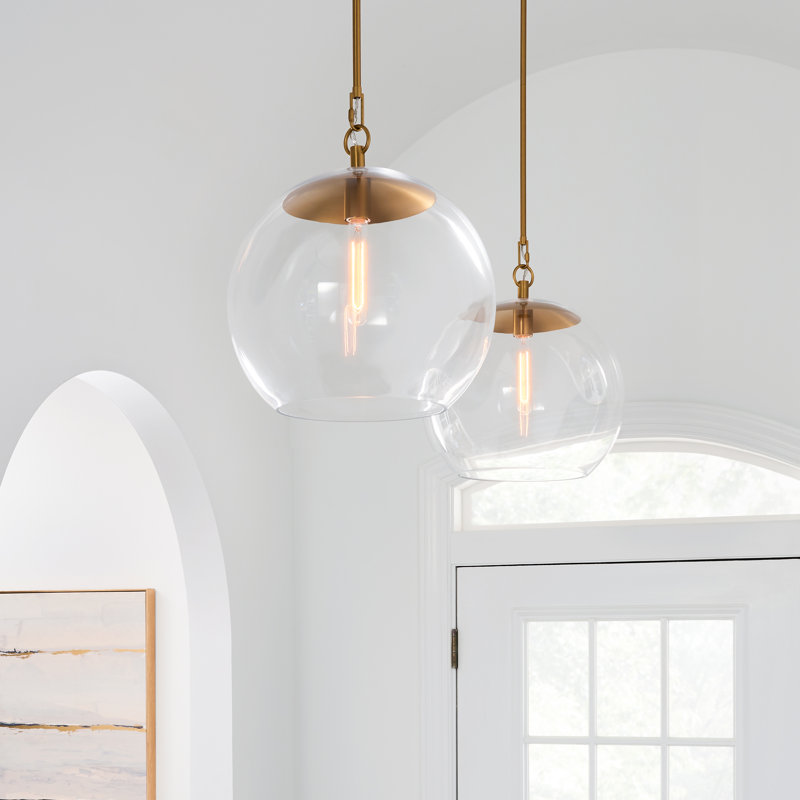 Atlantic 1 - Light Pendant, Burnished Brass