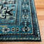 Tapis oriental bleu clair / noir Catalin-367432430