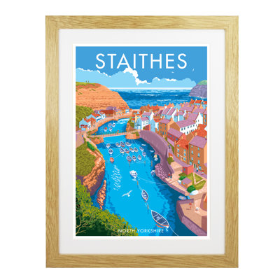 'Staithes 3' by Richard O'Neil - Print