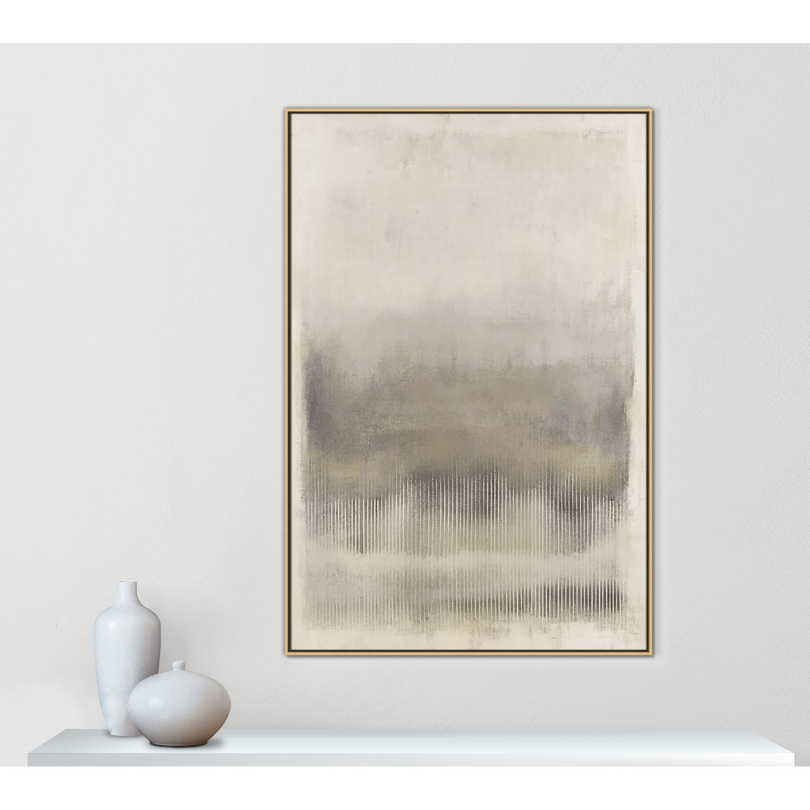 Balanced Silence II Print by Irena Orlov, 61.5" H x 41.5" W, Natural Floater