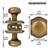 Coolnews Privacy Metal Door Knobs-123517814-123517817