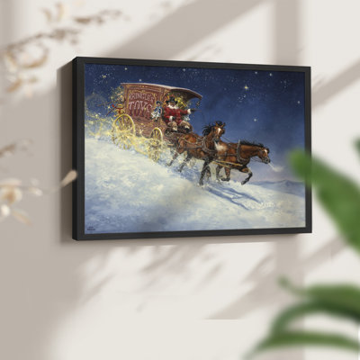 Nick of Time -Framed Print - Restickable