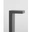 Black Integrated LED Metal Bollard Light