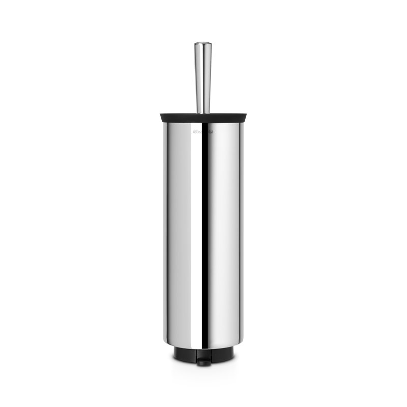 Brabantia Profile Toilet Brush and Holder, Brilliant Steel
