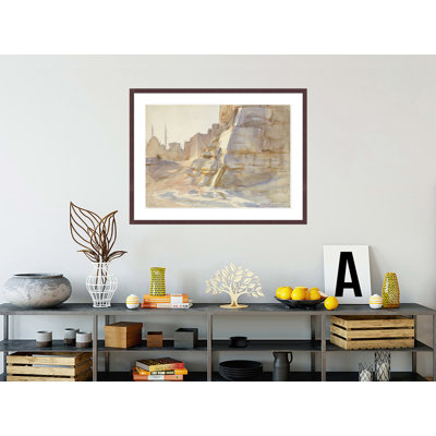 «Cairo» par John Singer Sargent, impression giclée sur cadre
