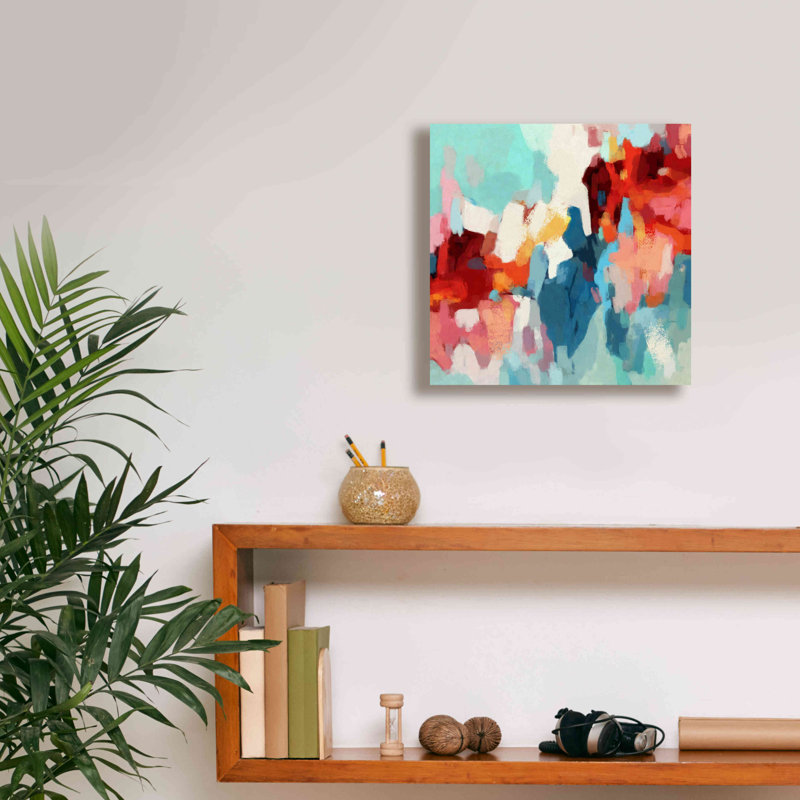 «Abstraction 2» par Christov Art, estampe numérique sur toile, H 12 po x l 12 po x P 0,75 po