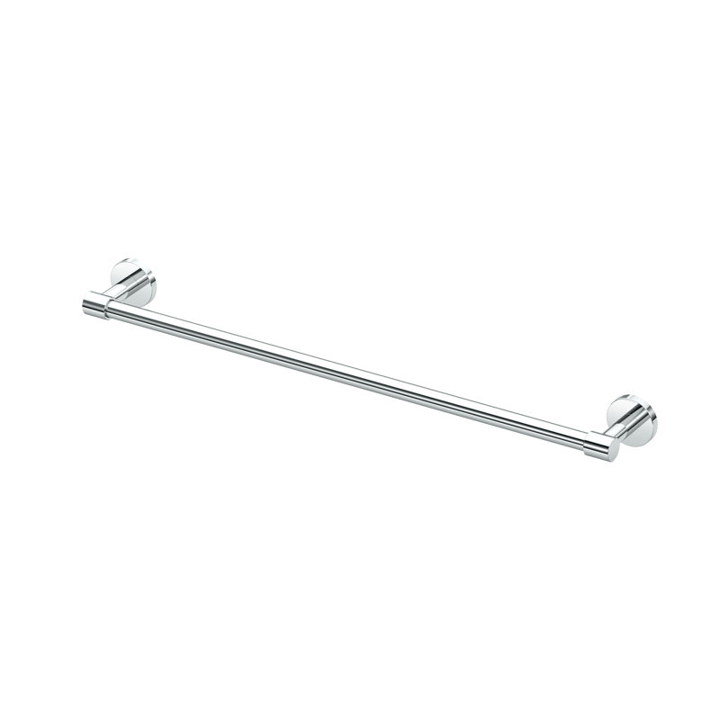 Porte-serviettes mural 24 po Reveal, Chrome