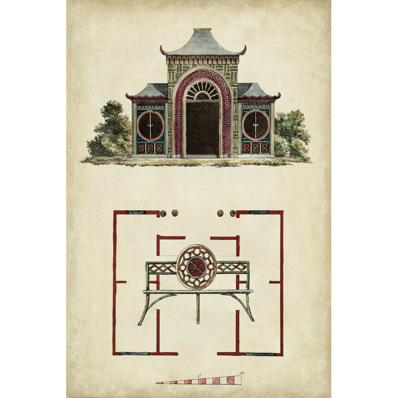 Garden Follies IV by Vision Studio - Wrapped Canvas Print, 46cm H x 30cm W x 3.8cm D
