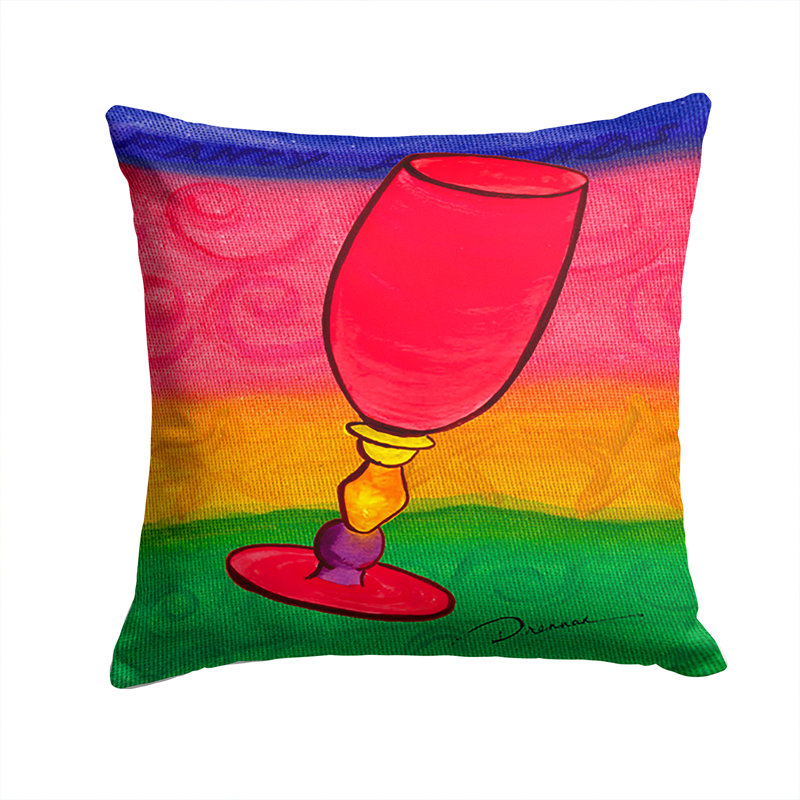 Coussin décoratif d’extérieur vin