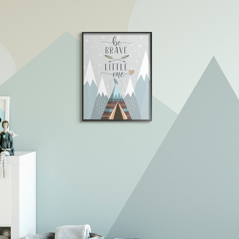Tipi Brave Little One, H 20 po x l 16 po x P 1,5 po, Toile tendue