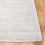 Tapis gris en viscose / laine touffeté à la main Protaras-51242415