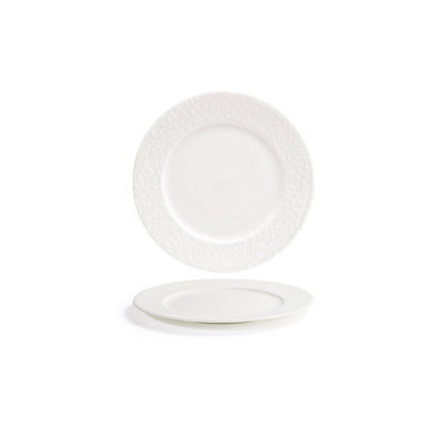 Assiette plate de 9,5 po Catalyst Facet