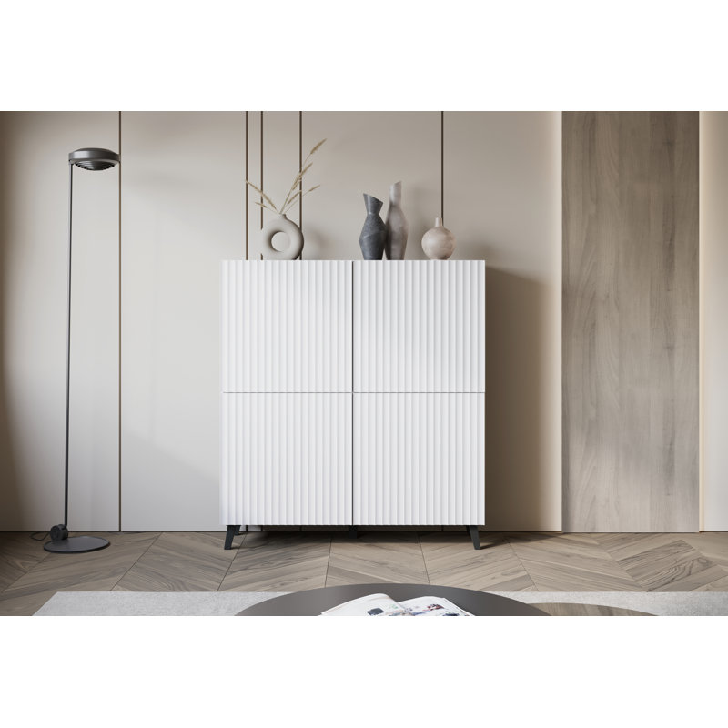 120cm Sideboard, White