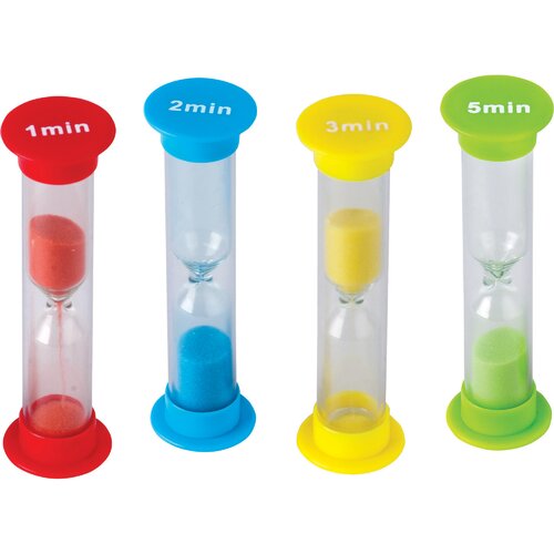 Teacher Created Resources Small Sand Timers Combo Pack | Wayfair