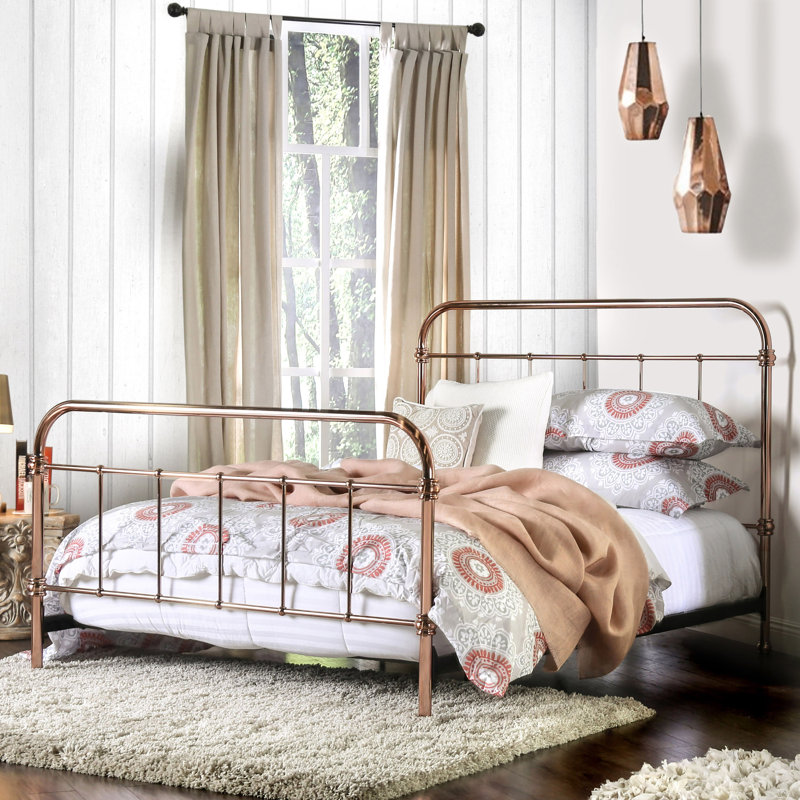 Boorman Metal Slat Bed, California King