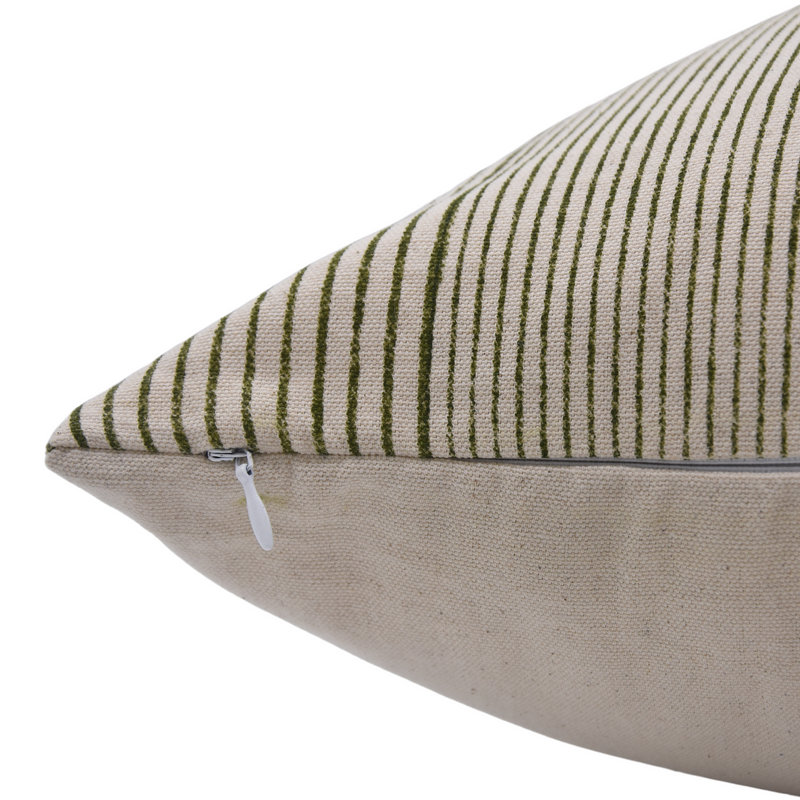 Housse de coussin en coton fabriquée à la main Fabividine 22 po x 22 po, Carré, 22 po x 22 po