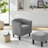 Upholstered Chair With Ottoman-770645364