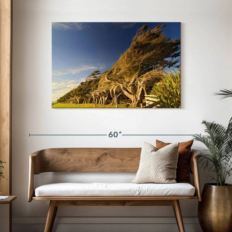Slope Point Forest, 30" H x 45" W