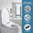 Multi-Functional Intelligent Toilet Seat with Side Knob, Instant Heating, Rear Wash & Lady Wash, Heated Seat, LED Display, Self-Cleaning Nozzle, Soft-Close Lid, Remote Control