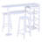 Karmello 2 - Person Four Leg Dining Set-80489886-80489857