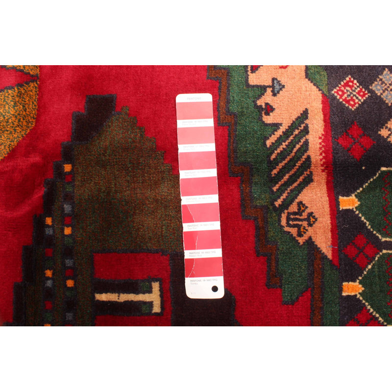 Rayna Red Rug 3'5" x 6'4"