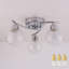 Louth Glass Semi Flush Mount-26144260