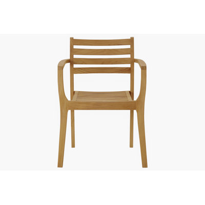 Danois Outdoor Stacking Dining Chair Set