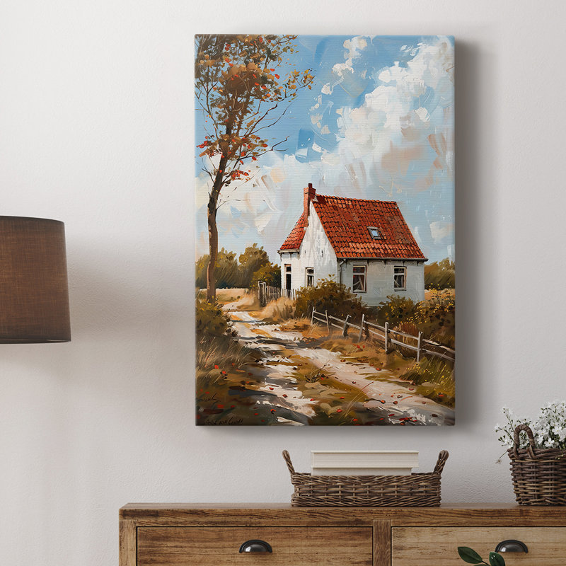 Paysages série C III - galerie Cavas sur mesure, H 12 po x l 8 po